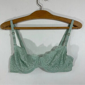 Lively Mint Green Lace Underwire Bra